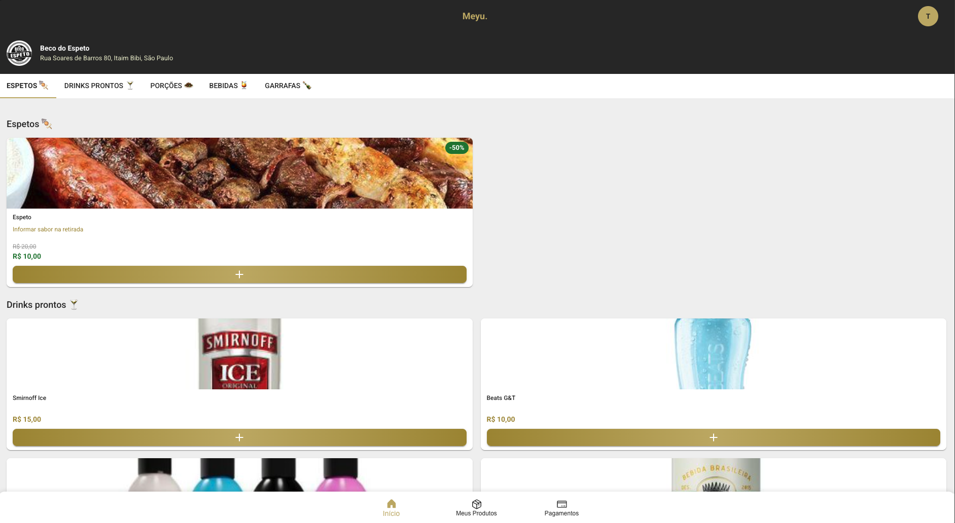 Meyu Digital Menu - screenshot 1